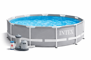 Каркасний басейн Intex 26706 305&times;99 см з фільтр-насосом, круглий сімейний басейн 26706 фото