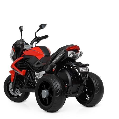 Дитячий електромотоцикл M 4152EL-3 Bambi Racer, 2 мотори 35W, акумулятор 12V7Ah, EVA колеса, музика, світло M 4152EL-3 фото