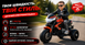 Дитячий електромотоцикл M 4152EL-3 Bambi Racer, 2 мотори 35W, акумулятор 12V7Ah, EVA колеса, музика, світло M 4152EL-3 фото 7