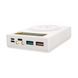 Power bank Voltronic CX4-PD-QIMagnetic під 4х18650, Magnetic Wireless Charger, Output:22.5W, Micro-USB, Type-C, Lightning, ABS, PVC, White, BOX 37109 фото 3