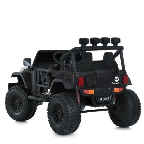 Детский электромобиль джип M 6065EBLR-2 24V 2x200W с пультом, EVA колесами и Bluetooth M 6065EBLR-2 фото