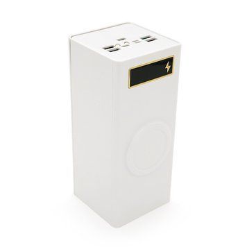 Power bank Voltronic D32-PD-QIMagnetic під 24х18650, Magnetic Wireless Charger, Output:22.5W, Micro-USB, Type-C, Lightning, ABS, PVC, White, BOX 37113 фото