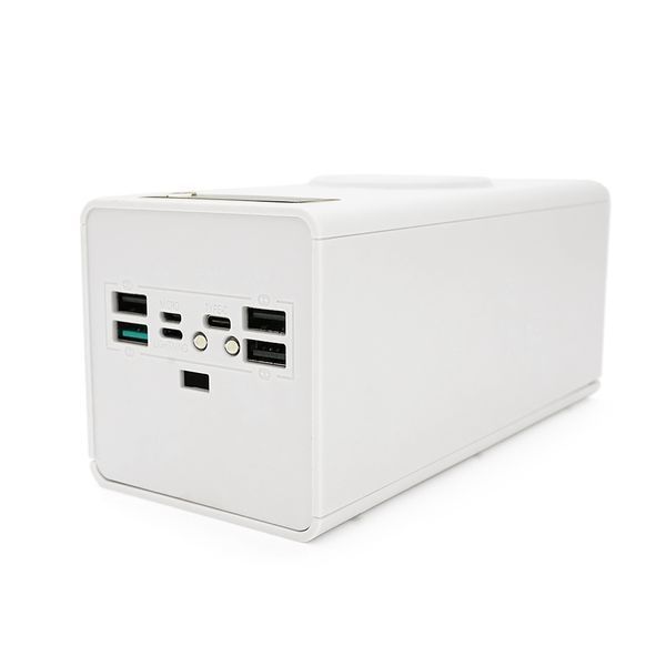 Power bank Voltronic D32-PD-QIMagnetic под 24х18650, Magnetic Wireless Charger, Output:22.5W, Micro-USB, Type-C, Lightning, ABS, PVC, White, BOX 37113 фото