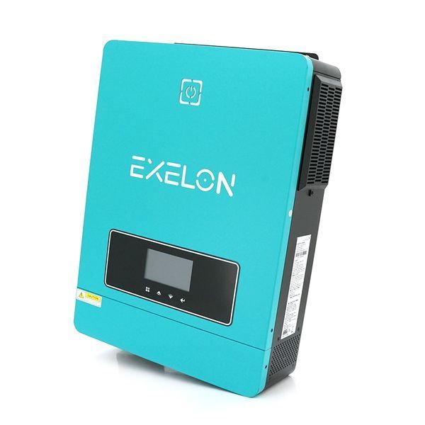 Гібридний інвертор Exelon EMAX PRO-10.2 KVA, 10200VA/8000W, 48V, струм заряду 0-160A, MPPT (90-450VDC, 2/18A), 530x390x170mm, 16.2 kg 37173 фото