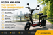 Електровелосипед VELOVA MINI 450W з амортизацією, до 30 км/год, чорний 0270/МК фото 5