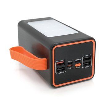 Powerbank ACL PW-55 50000mAh, PD 22.5W, 1,0 kg, Black, Blister 34003 фото