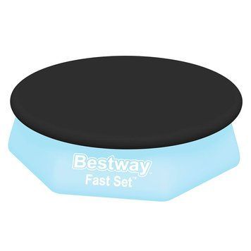 Тент для надувного басейну Bestway Fast Set 244 см 58032, захисне накриття для круглого басейну 28020 фото