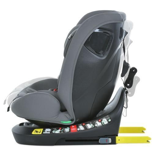 Автокрісло дитяче El Camino ME 1188 i-HOLD Shadow Gray i-Size R129 ISOFIX 360&deg; (40&ndash;150 см) ME 1188 Shadow Gray фото