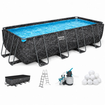 Каркасний басейн Bestway 561KG 732&times;366&times;132 см 30045 л з піщаним фільтр-насосом 561KG фото