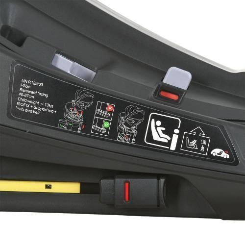 База під автокрісло El Camino ME 1110 i-FIX Base 360 з ISOFIX та опорною ногою (i-Size R129) ME 1110 Base 360 фото