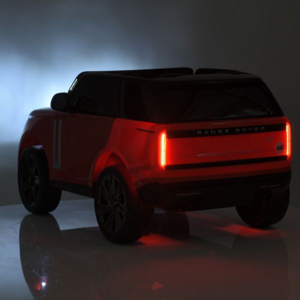 Дитячий електромобіль джип M 5055EBLR-1 (4WD) Range Rover, 4 мотори, EVA колеса, шкіряне сидіння, білий M 5055EBLR-1(4WD) фото