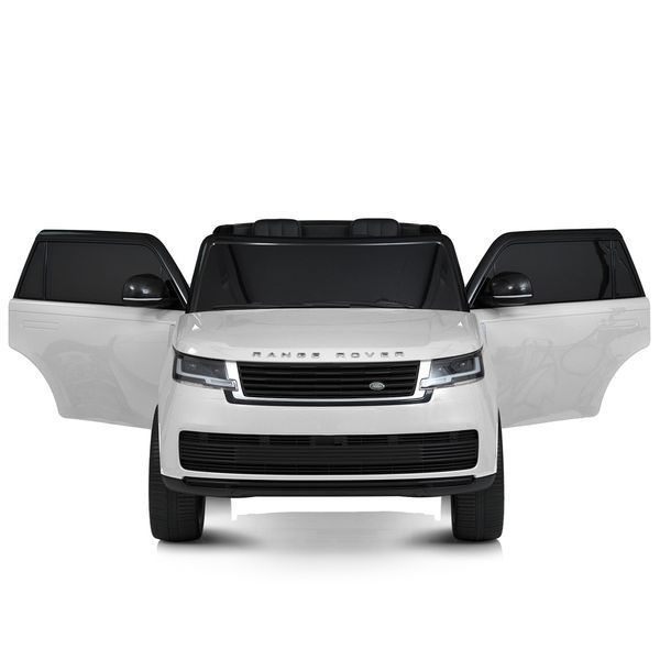 Дитячий електромобіль джип M 5055EBLR-1 (4WD) Range Rover, 4 мотори, EVA колеса, шкіряне сидіння, білий M 5055EBLR-1(4WD) фото