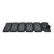 Solar panel 5 Foldings, built-in microUSB cable, Output: 5 /1,2 А(USB), plastic, Black, Corton box 26933 фото 1