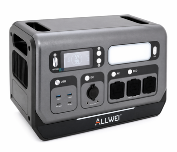 Портативна зарядна станція ALLWEI SGR-PP 2048Wh 2400W (LiFePO4, MPPT 500W, 3&times;220В, XT60, DC, USB) 45877 фото
