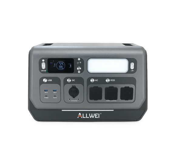 Портативна зарядна станція ALLWEI SGR-PP 2048Wh 2400W (LiFePO4, MPPT 500W, 3&times;220В, XT60, DC, USB) 45877 фото
