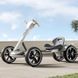 Складаний електромобіль на акумуляторі 6V 4.5Ah Go-Kart Білий 0147/МК фото 3
