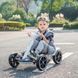 Складаний електромобіль на акумуляторі 6V 4.5Ah Go-Kart Білий 0147/МК фото 5