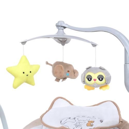 Гойдалка ME 1075 TEDDY Beige Animals ME 1075 Beige Animals фото
