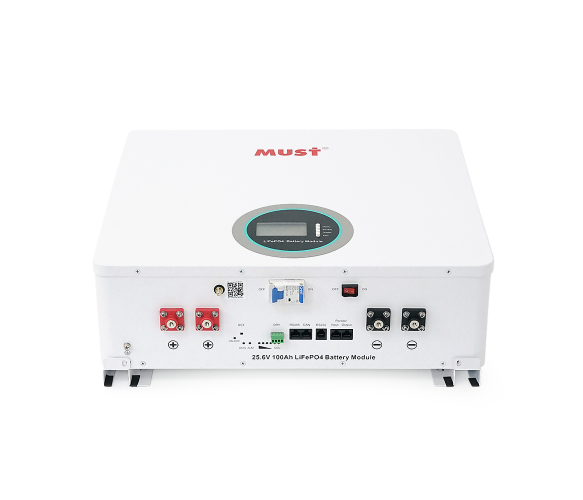 Комплект резервного питания MUST PV18-3224VPM II 3200 Вт + MUST LP16-24100 2,56 кВт&middot;ч LiFePO4 100 А&middot;ч 37156-32860 фото