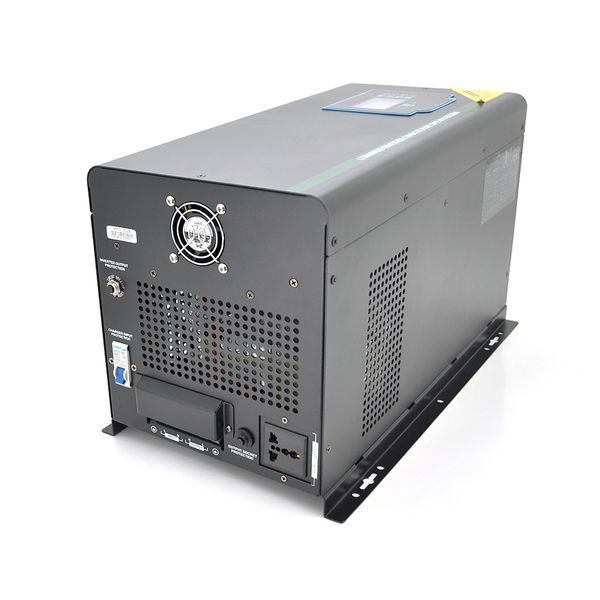 Гібридний інвертор RITAR RTSWm-MPPT-MPS-6048, 6000W, 48V, ток заряда 0-45A, 180-265V, MPPT (60А, 64-130Vdc) 10331 фото