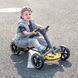 Складаний електромобіль на акумуляторі 6V 4.5Ah Go-Kart Жовтий 0145/МК фото 5