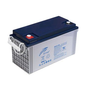 Акумуляторна батарея GEL RITAR DG12-120, Gray Case, 12V 120.0Ah (407 х 177 х 225) Q1/36 33006 фото