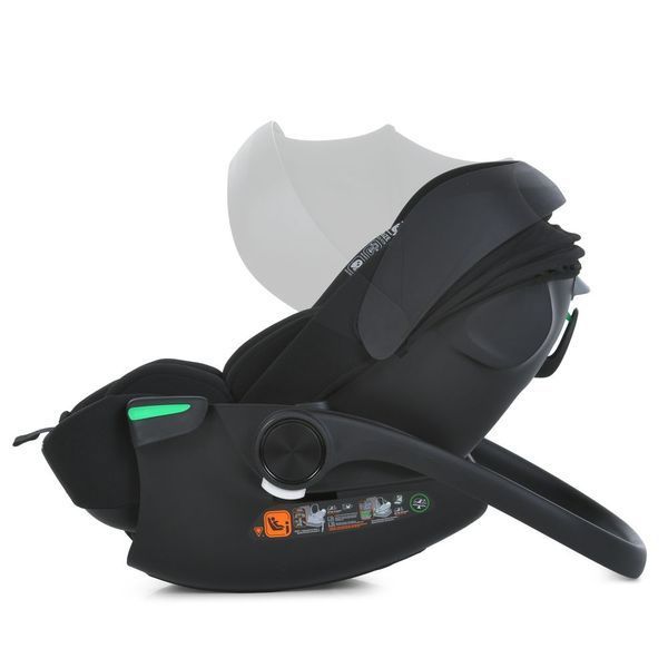 Автокрісло El Camino i-FLOW ME 1198 Black i-Size R129 для дітей 40&ndash;87 см ME 1198 Black фото