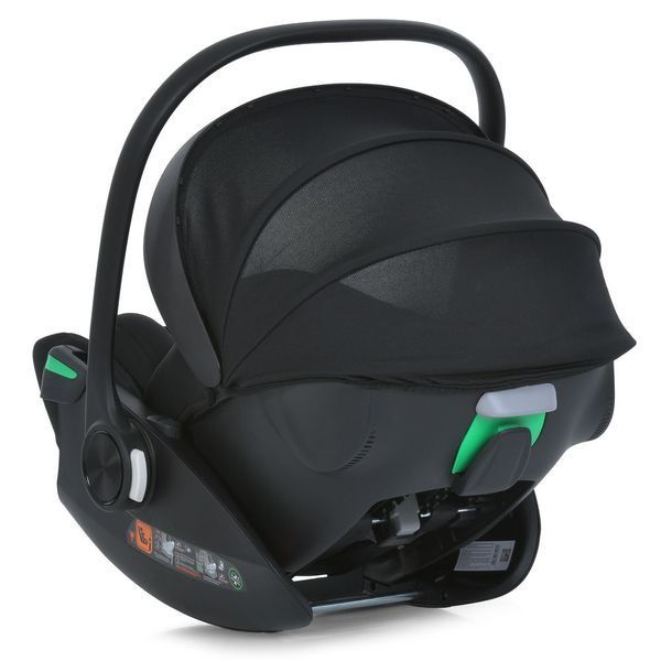 Автокрісло El Camino i-FLOW ME 1198 Black i-Size R129 для дітей 40&ndash;87 см ME 1198 Black фото