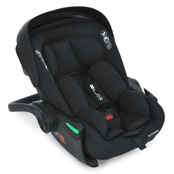 Автокрісло El Camino i-FLOW ME 1198 Black i-Size R129 для дітей 40&ndash;87 см ME 1198 Black фото