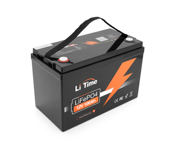 Акумулятор LiFePO4 LiTime L12V100-BASIC-4-A100 12,8 В 100 А&middot;год 1280 Вт&middot;год BMS 100 А M8 38033 фото