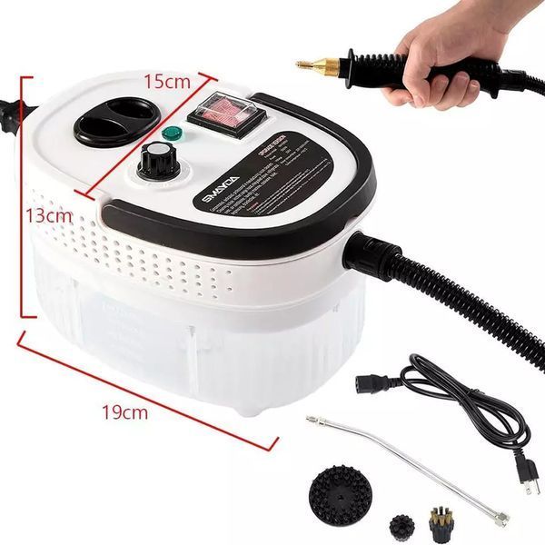 Портативний пароочисник для прибирання Steam Cleaner 2500 Вт 12368/МК фото