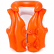 Надувной детский жилет для плавания Intex 58671 Deluxe Swim Vest 50&times;47 см оранжевый 58671 фото 1