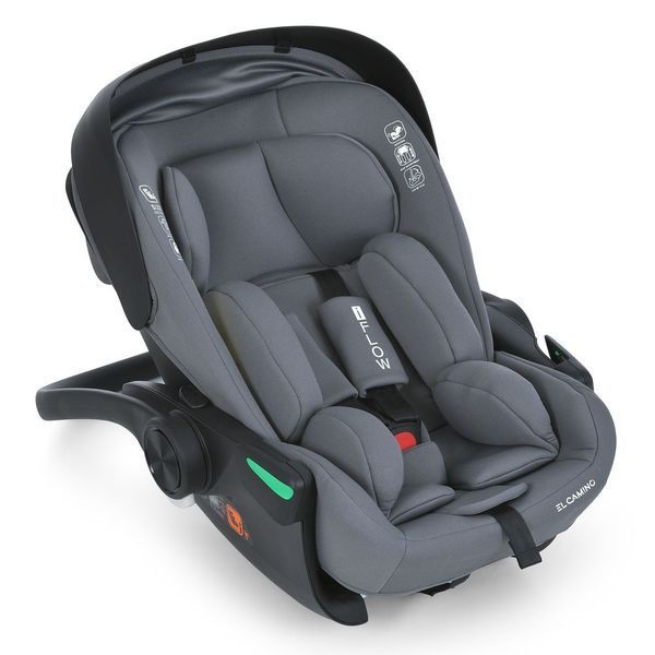Автокрісло El Camino i-FLOW ME 1198 Gray i-Size R129 для дітей 40&ndash;87 см ME 1198 Gray фото