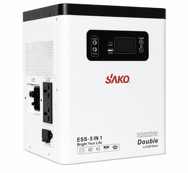 Зарядна станція Sako Alpha-W-ESS 1000W 2009,6 Вт&middot;год LiFePO4 0070 фото