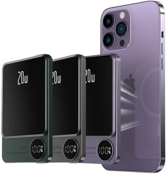 Power Bank 10000mAh MagSafe 12404/МК фото