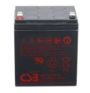 Акумуляторна батарея CSB HR1227WF2, 12V 6,5Ah (90х70х106мм), 1.97 kg Q10 5178 фото
