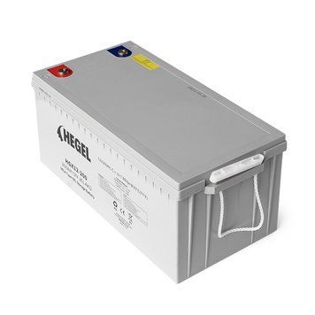 Акумуляторна батарея HEGEL GEL 200-12 12V 200Ah (522 x 238 x 223mm), 57kg 37527 фото