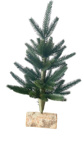 Decorative Christmas tree on a stump №71