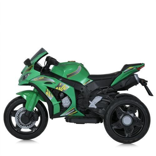 Дитячий електромотоцикл M 5806EL-5 Bambi Racer, 2 мотори 35W, акумулятор 12V4.5Ah, EVA колеса, MP3, USB, Bluetooth M 5806EL-5 фото