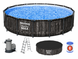 Каркасний басейн Bestway Steel Pro MAX 5614Z круглий 427&times;107 см з фільтр-насосом, драбиною та чохлом &mdash; великий басейн для дачі 5614Z фото 1