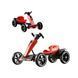 Складаний дитячий електромобіль Go-Kart &mdash; пульт, музика, підсвітка, 6V 7Ah 0202-1/МК фото 1