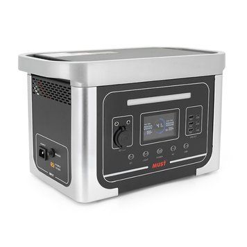 Must EM181-EM1024S 1000W LiFePO4 LCD, 12VDC, PV 25A MPPT, 230V &plusmn;5%, 6000 cycle 80% DOD, 25&deg;C, 4xUSB, PD18W+2x60W, 2xAC 220V, 225*295*363, 17KG 38852 фото