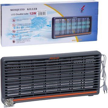 Мухоловка електрична 12W SD212 дволампова для комарів, мух та літаючих комах, антимоскітна лампа 220В 118144/KL фото