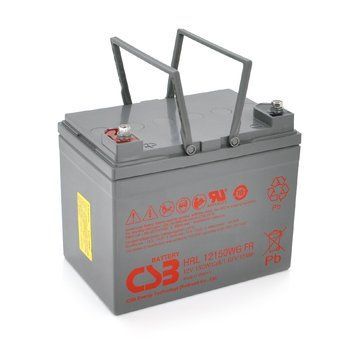 Акумуляторна батарея CSB HRL12150WGFR, 12V 38Ah (195х130х172мм) 26200 фото