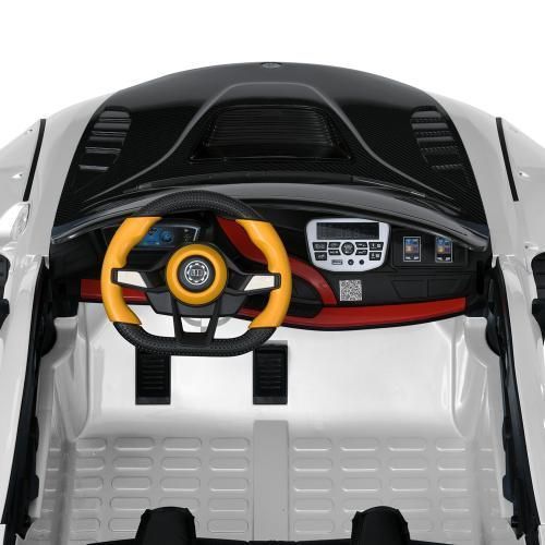 Дитячий електромобіль машина M 5820EBLR-1 (24V) білий, 2 мотори 150W, пульт 2.4G, EVA колеса, MP3, Bluetooth M 5820EBLR-1(24V) фото