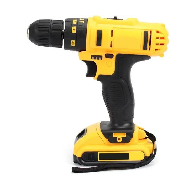 Шуруповерт 24V з набором інструментів жовтий 12348/МК фото