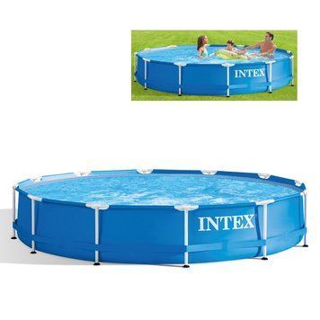 Каркасний басейн Intex 28210 Metal Frame 366x76 см, 6503 л 28210 фото