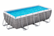 Каркасный бассейн Bestway 56722 Steel Rattan 412&times;201&times;122 см с фильтр-насосом и лестницей 56722 фото 1