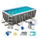 Каркасный бассейн Bestway 56722 Steel Rattan 412&times;201&times;122 см с фильтр-насосом и лестницей 56722 фото 2