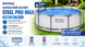 Каркасный бассейн Bestway Steel Pro MAX 56260, 366&times;100 см, 9150 л, с фильтр-насосом, круглый бассейн для дачи и дома 56260 фото 3